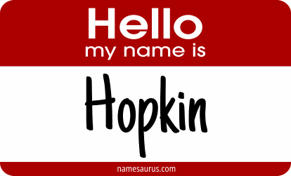 Hello my name is Hopkin png download