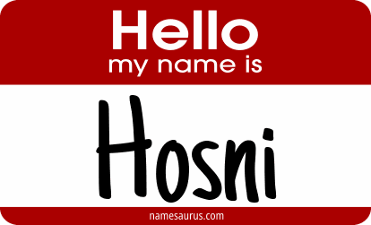 Hello my name is Hosni png download