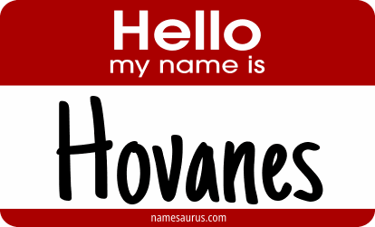 Hello my name is Hovanes png download