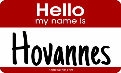Hello my name is Hovannes png download