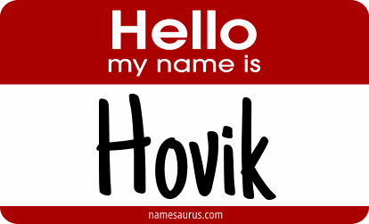 Hello my name is Hovik png download