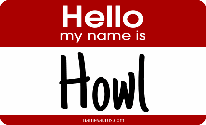 Hello my name is Howl png download