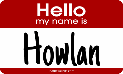 Hello my name is Howlan png download