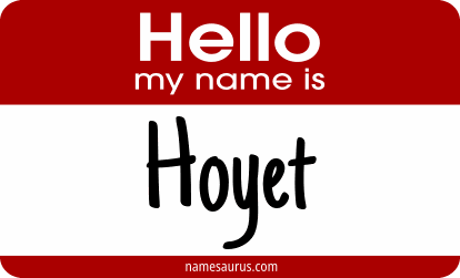 Hello my name is Hoyet png download