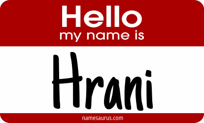 Hello my name is Hrani png download