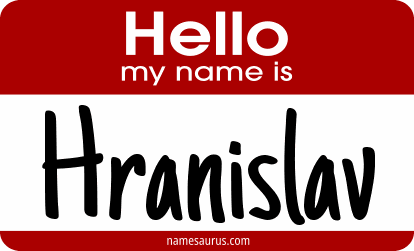 Hello my name is Hranislav png download