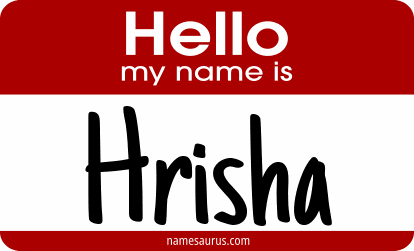 Hello my name is Hrisha png download