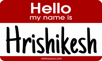 Hello my name is Hrishikesh png download
