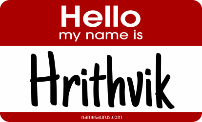 Hello my name is Hrithvik png download