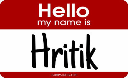 Hello my name is Hritik png download