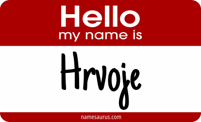Hello my name is Hrvoje png download