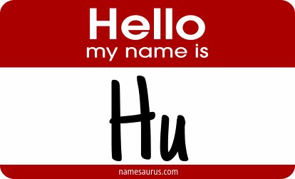 Hello my name is Hu png download