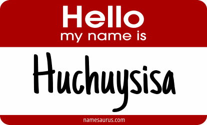 Hello my name is Huchuysisa png download