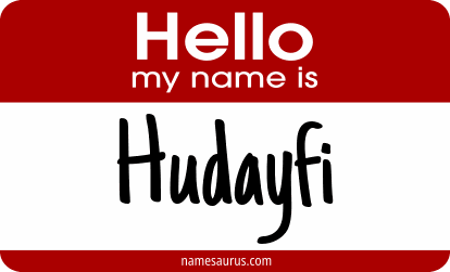 Hello my name is Hudayfi png download