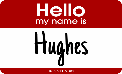 Hello my name is Hughes png download