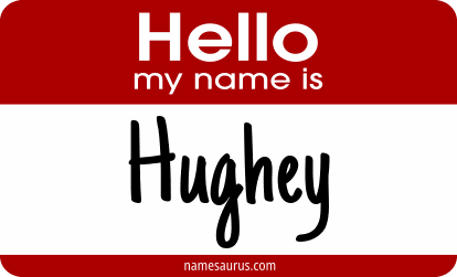 Hello my name is Hughey png download