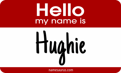 Hello my name is Hughie png download