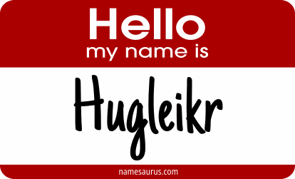 Hello my name is Hugleikr png download