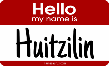 Hello my name is Huitzilin png download