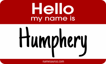 Hello my name is Humphery png download