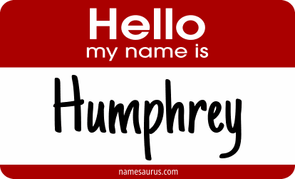 Hello my name is Humphrey png download