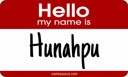 Hello my name is Hunahpu png download