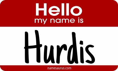Hello my name is Hurdis png download