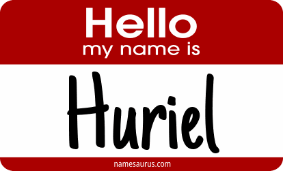 Hello my name is Huriel png download