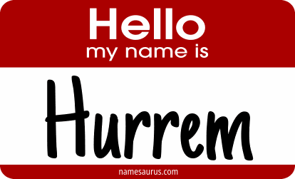 Hello my name is Hurrem png download