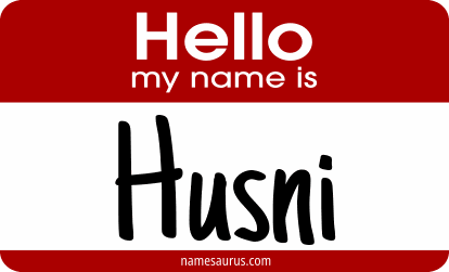 Hello my name is Husni png download