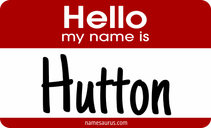 Hello my name is Hutton png download