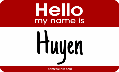 Hello my name is Huyen png download