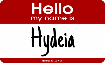 Hello my name is Hydeia png download
