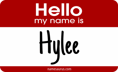 Hello my name is Hylee png download