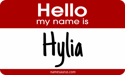 Hello my name is Hylia png download