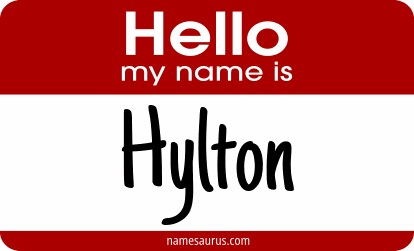 Hello my name is Hylton png download