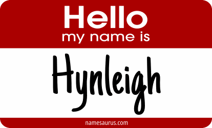 Hello my name is Hynleigh png download