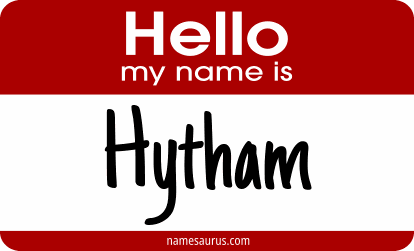 Hello my name is Hytham png download
