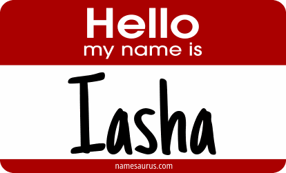 Hello my name is Iasha png download