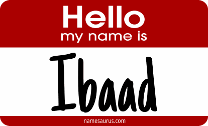 Hello my name is Ibaad png download