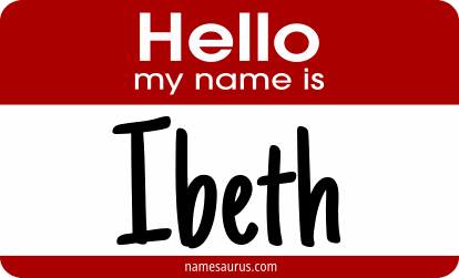 Hello my name is Ibeth png download