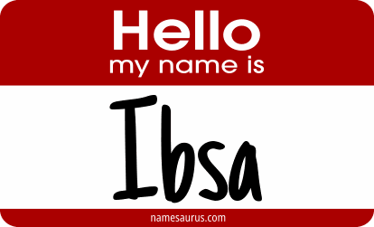 Hello my name is Ibsa png download