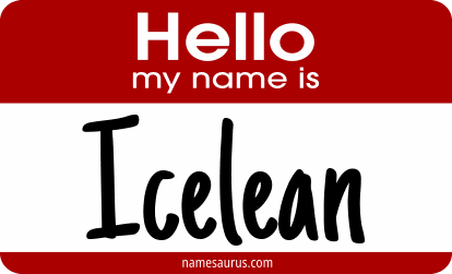 Hello my name is Icelean png download