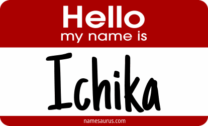 Hello my name is Ichika png download