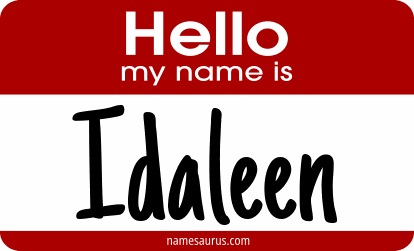 Hello my name is Idaleen png download