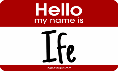 Hello my name is Ife png download