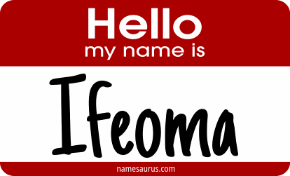 Hello my name is Ifeoma png download