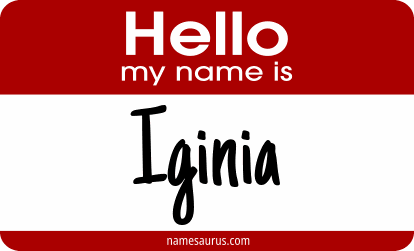 Hello my name is Iginia png download