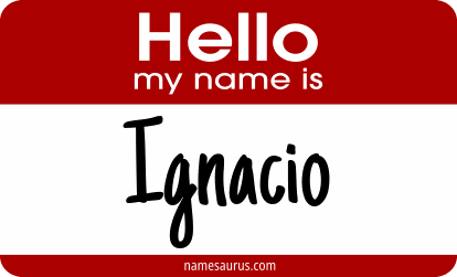 Hello my name is Ignacio png download
