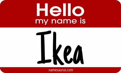 Hello my name is Ikea png download